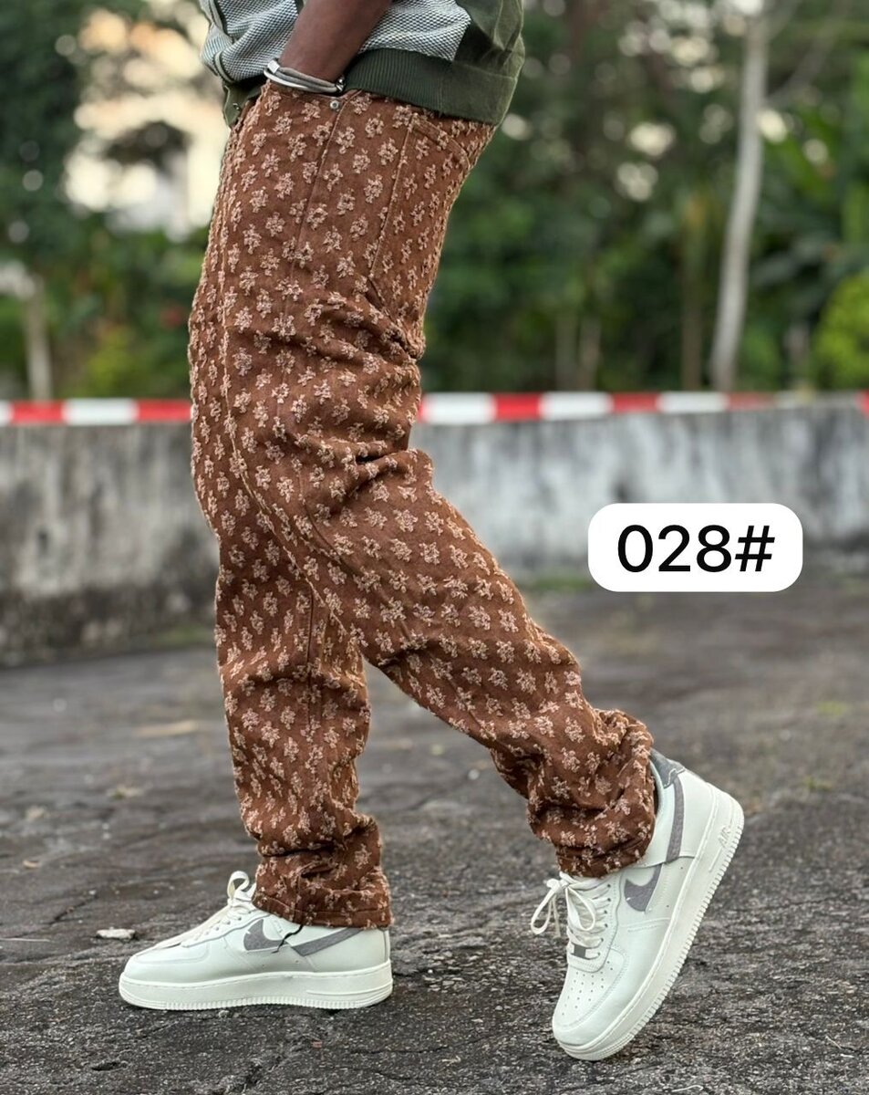 Pantalons imprimés décontractés