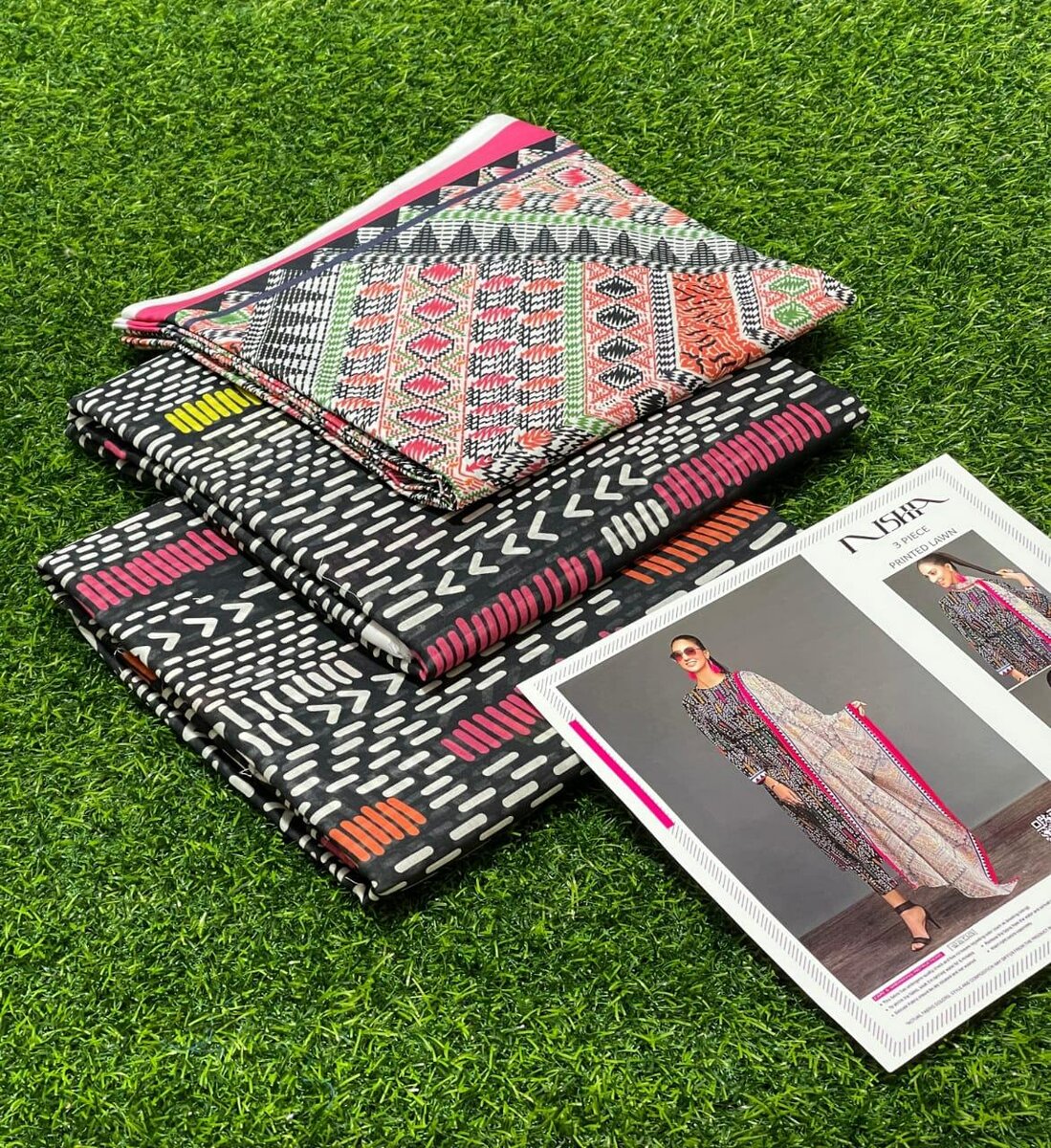 Lawn 90/70 , 3 pc ,20 design available