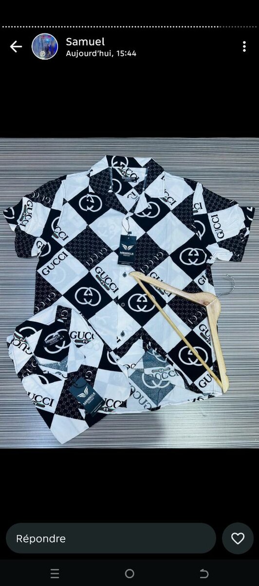 Chemise imprimée élégante