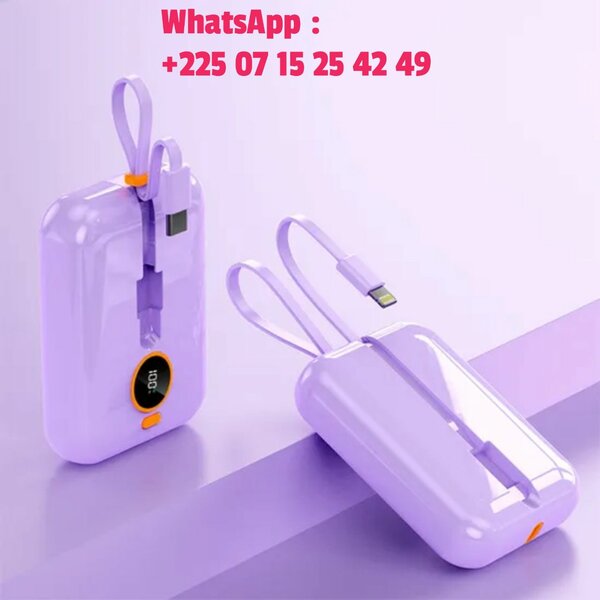 Batterie Externe Rapide 10000mAh