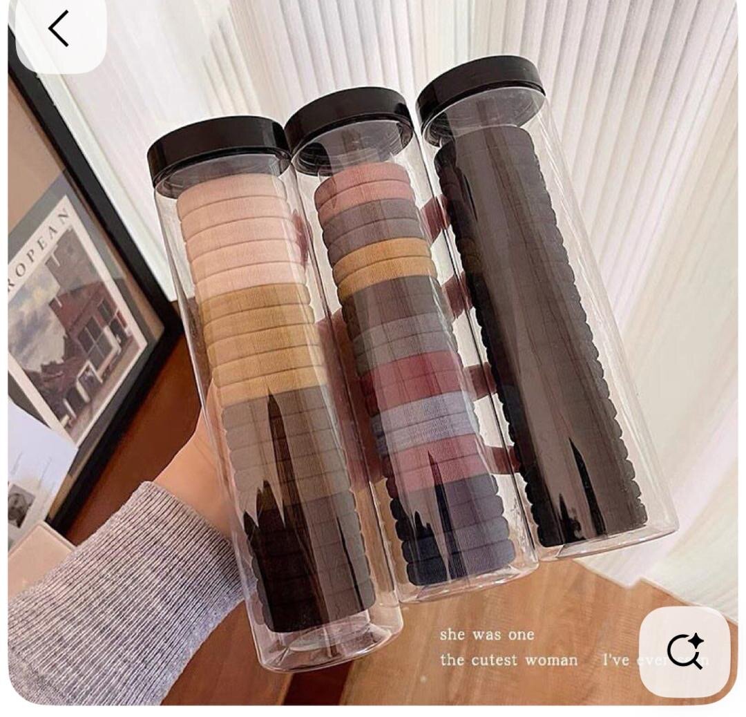 Élastiques à cheveux colorés