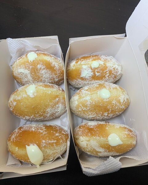 Beignets fourrés sucré