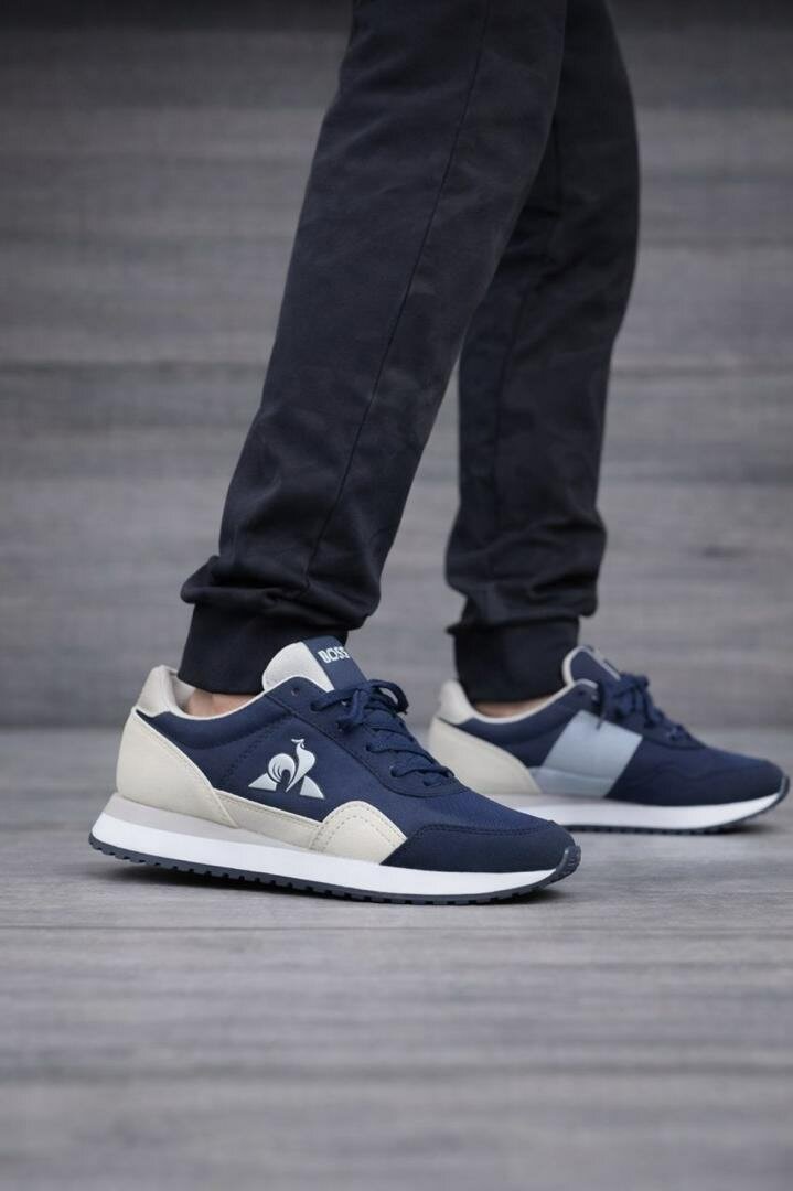 Baskets tendance en cuir