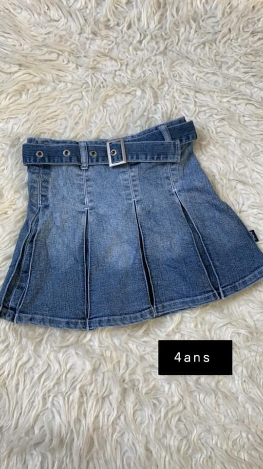 Jupe pour filles, denim