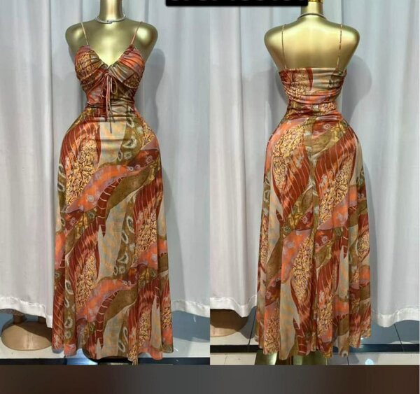 Robe longue bohème été