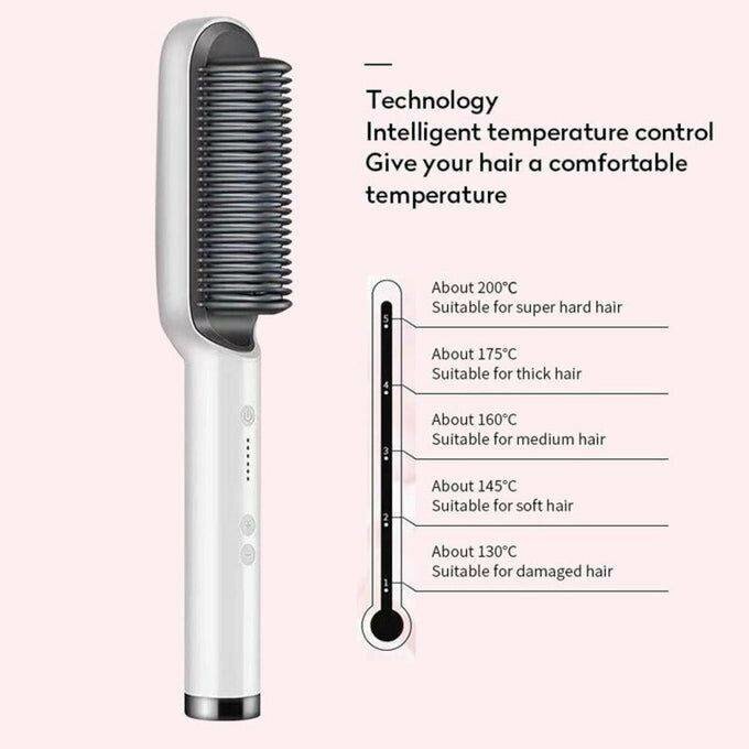 Brosse Lissante Chauffante