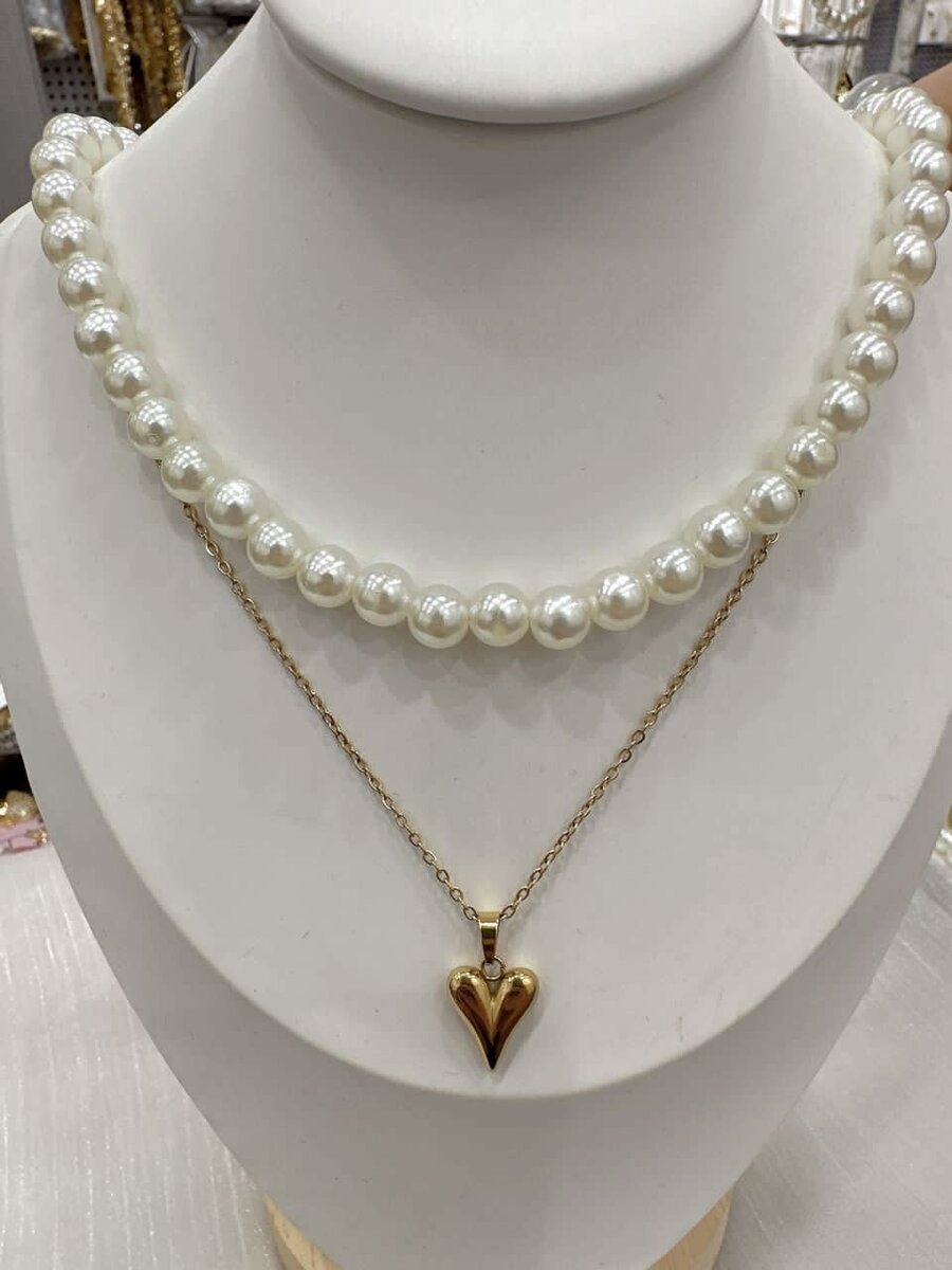 Fashion 2 in 1 necklace