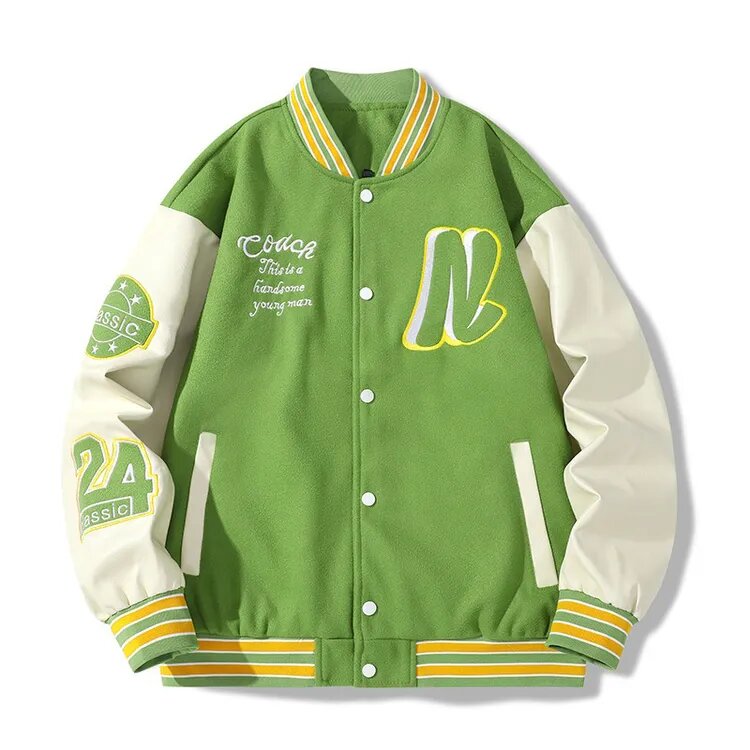 Veste de baseball classique pour hommes