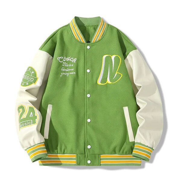 Veste de baseball classique pour hommes