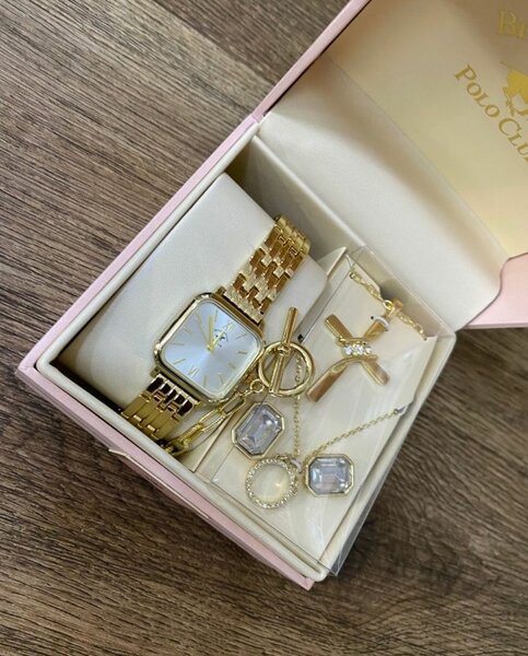 Elegant Watch and Jewelry Set