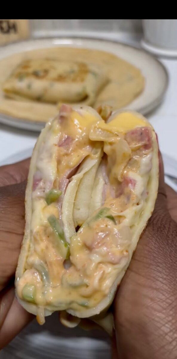 Crêpes À la viande hachée