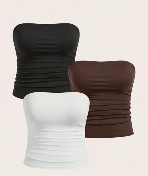 Топы без бретелек, базовый