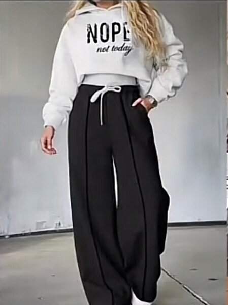 Sweat à capuche "Nope"