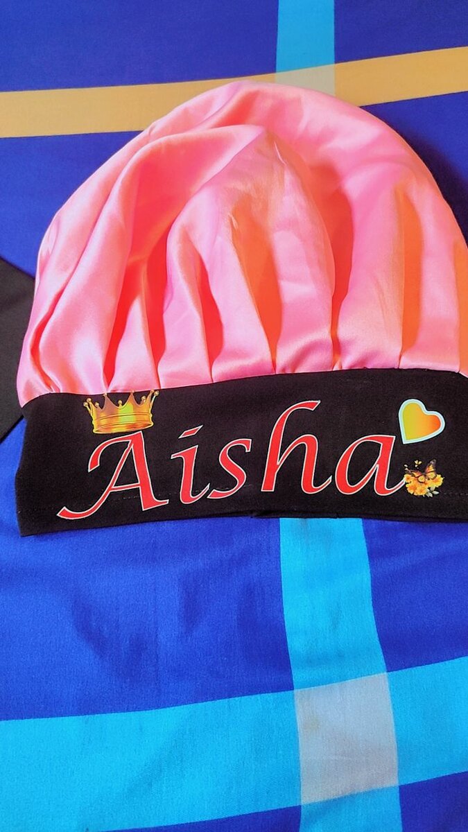 HAIR BONNETS CUSTOMISED AND PLAIN