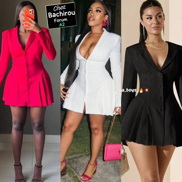 Robe blanche élégante pour femme