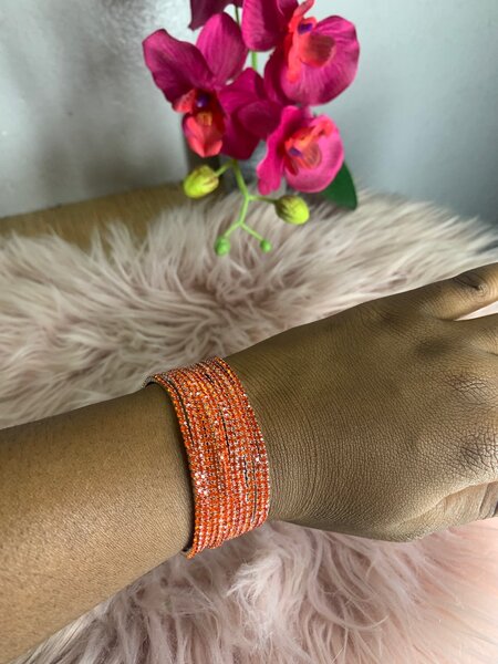 Bracelet en Perles Éclatantes