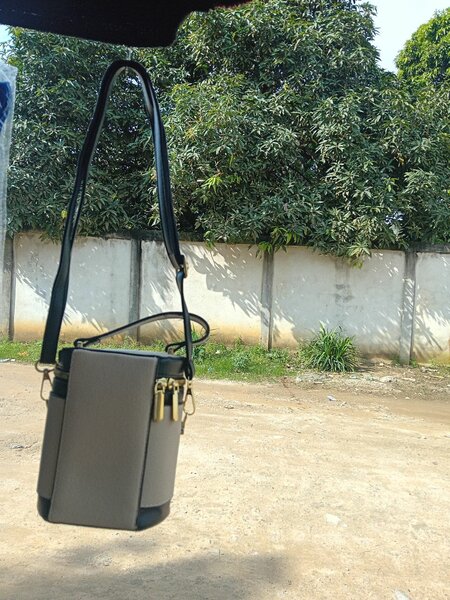 Sac seau tendance en cuir