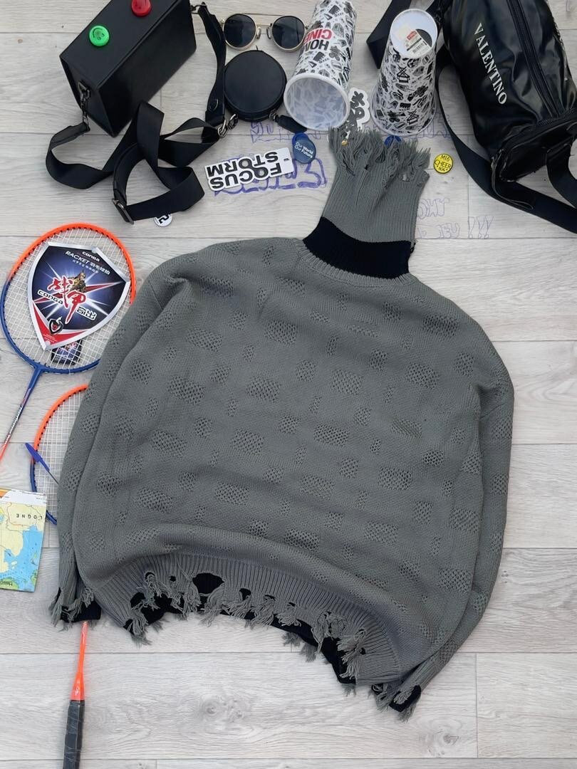 Pull à col roulé décontracté