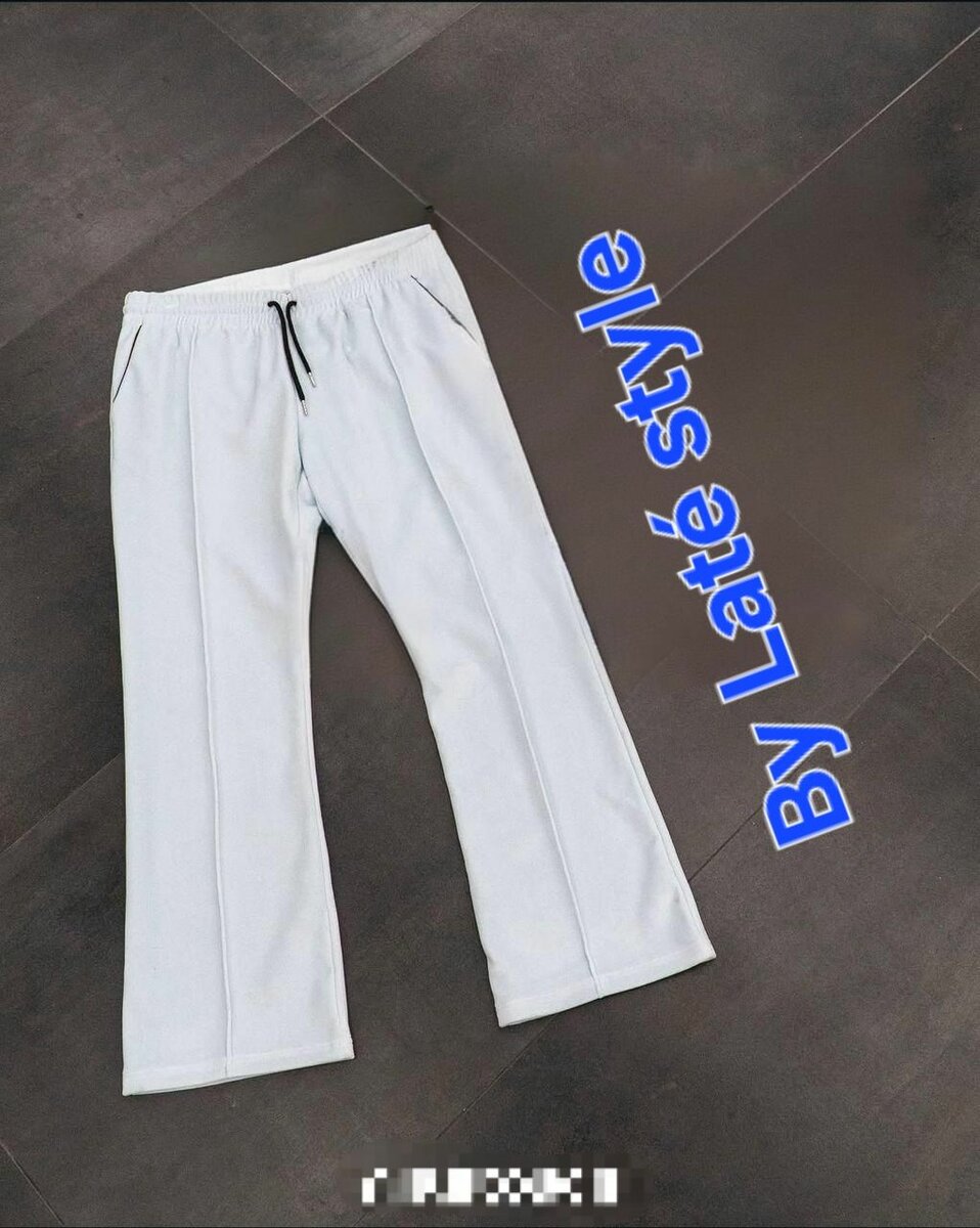 Pantalon de jogging blanc