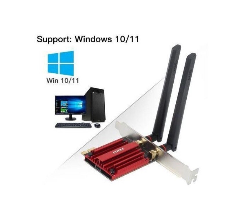 Carte Wi-Fi 6E PCI-E