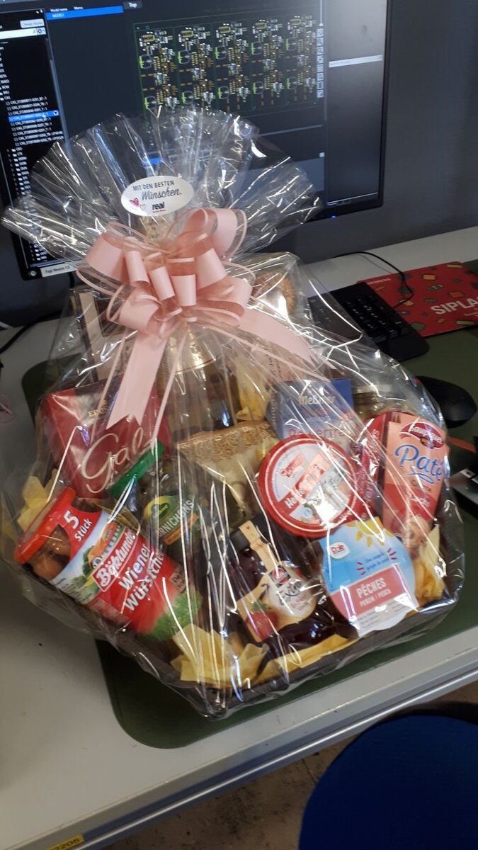 Panier cadeau gourmet