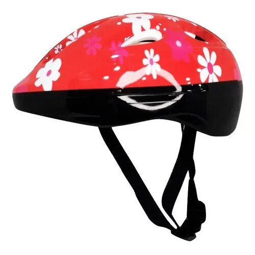 Casque Vélo Enfant Fleurs