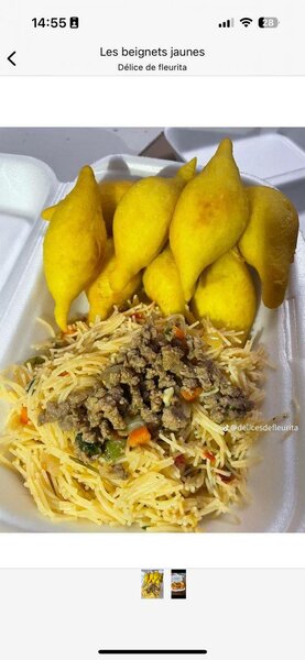 Beignets Jaunes Délicieux