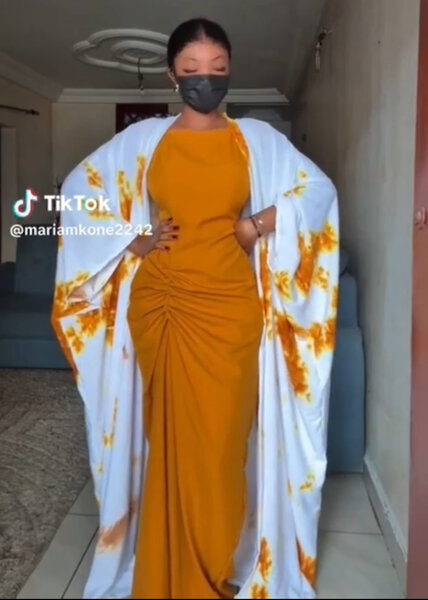 Robe Élégante Boubou Africain