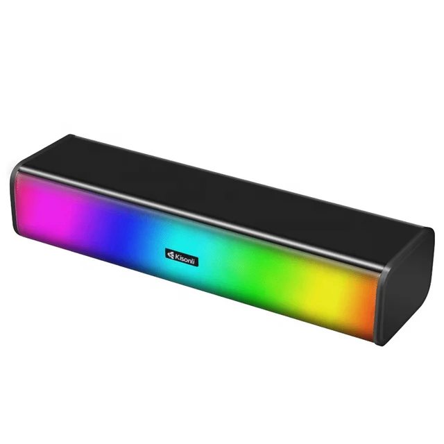 Kisonli I630 Bluetooth USB Soundbar - Compact and Powerful