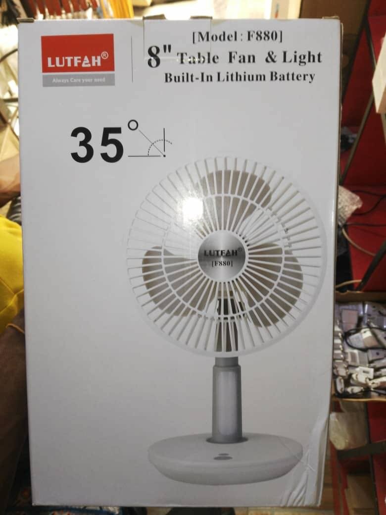 Rechargeable Swinging Fan
