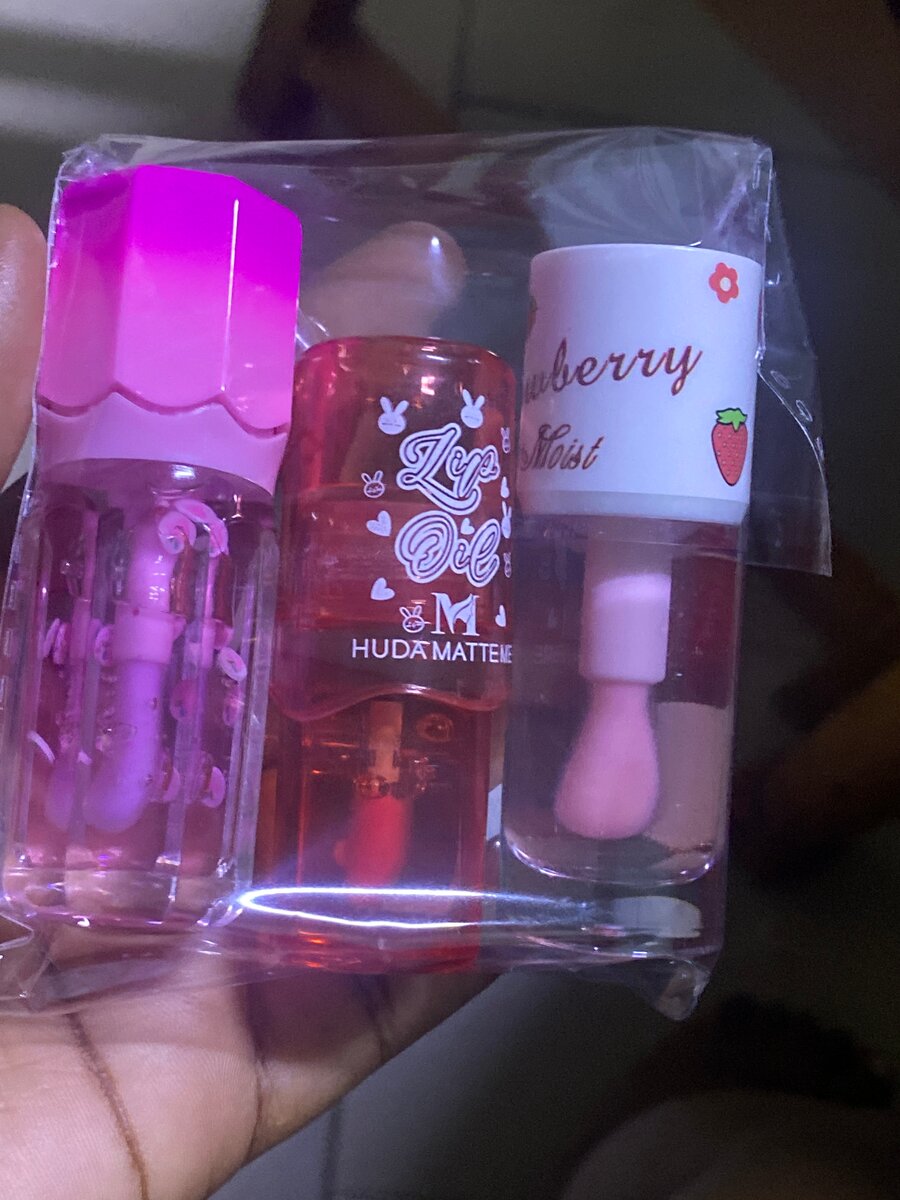 Ensemble brillant à lèvres fruité