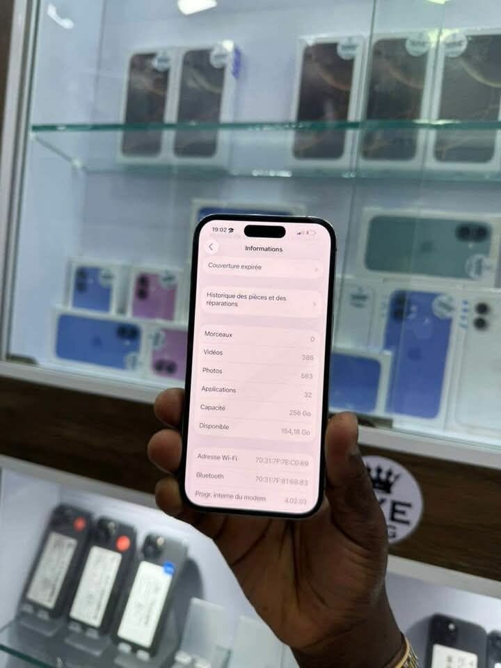 iPhone Bleu Double SIM