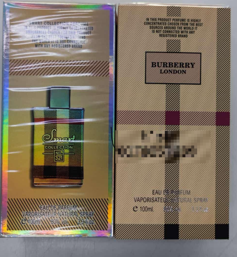 New Scents Smart № 321 Burberry London women's perfume water 100 ml