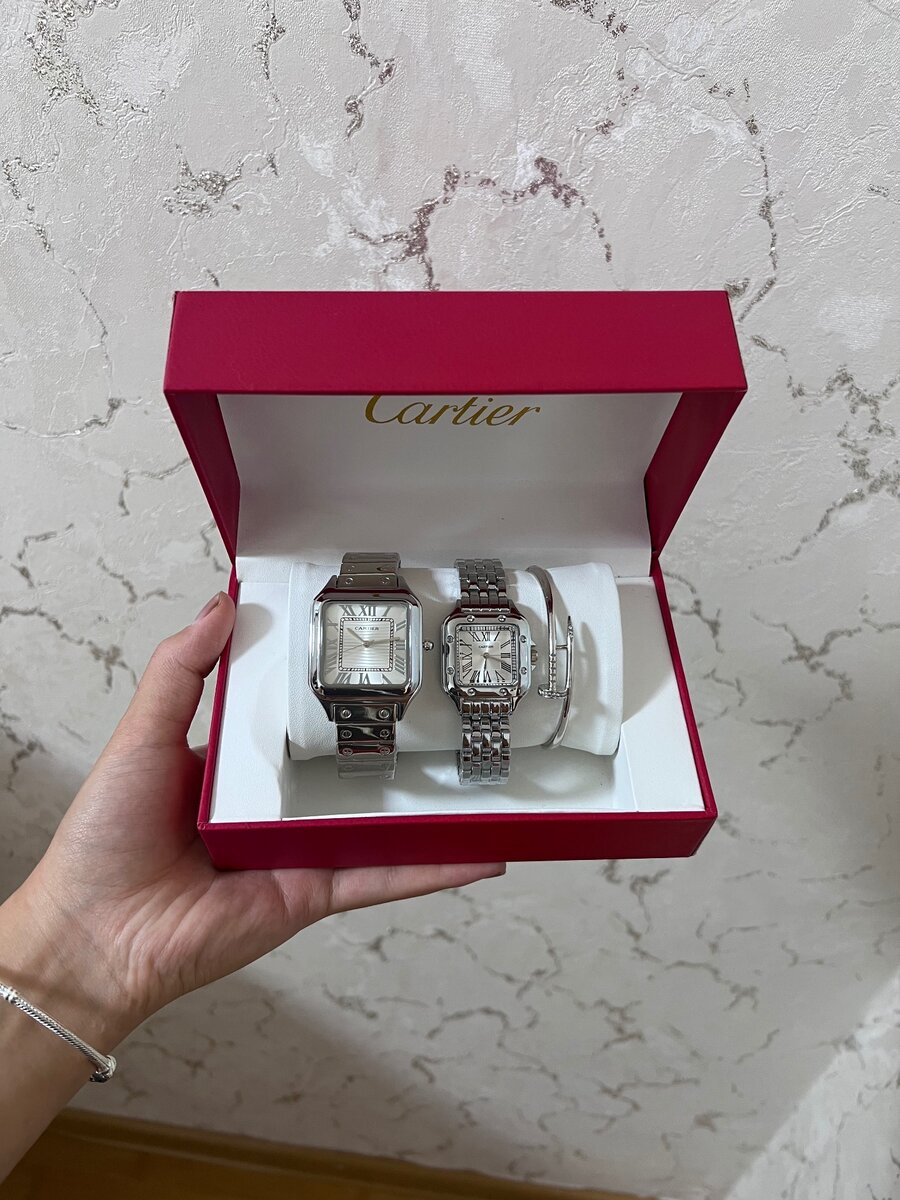 Парные часы Cartier