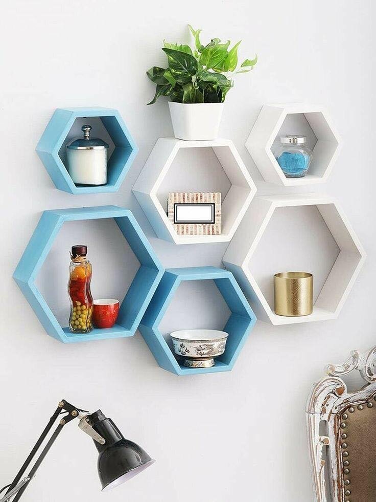 Wall shelves