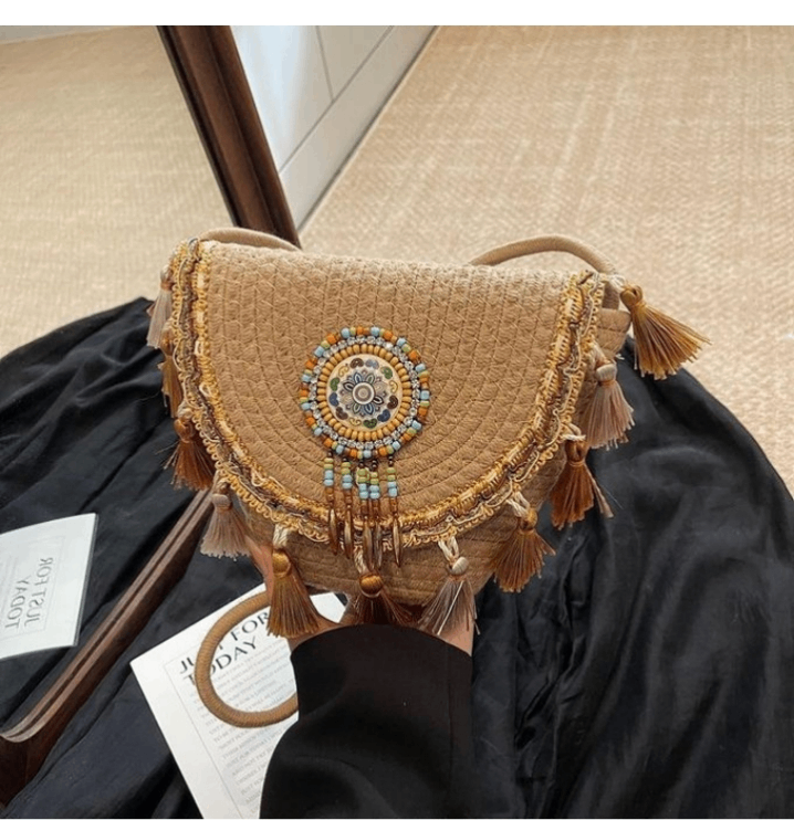 Sac à bandoulière bohème chic