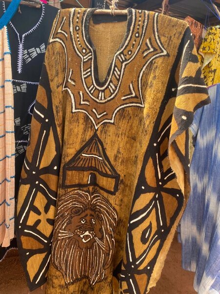 Poncho ethnique africain