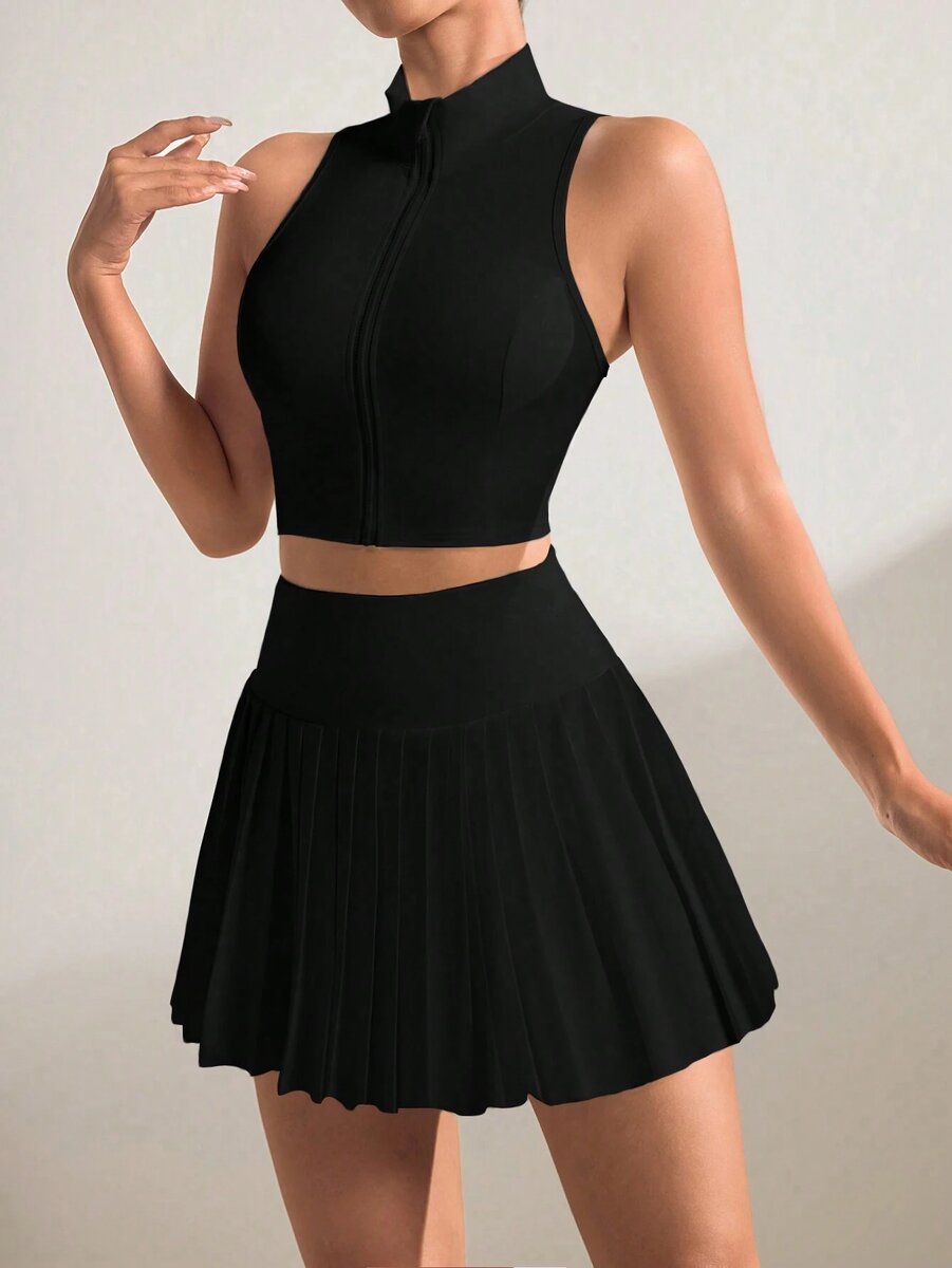 Ensemble sportif élégant noir