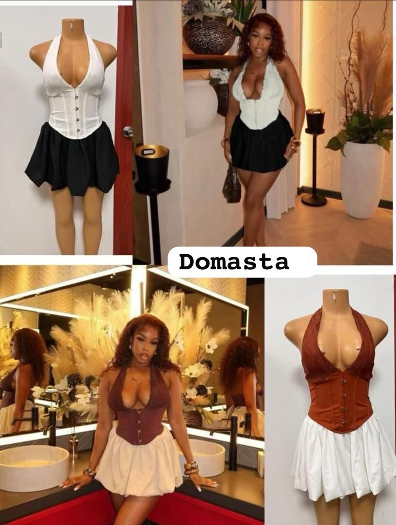 Robe bustier élégante Domasta