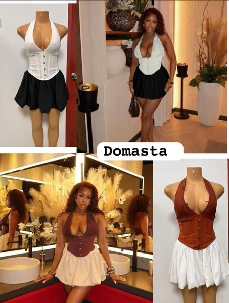 Robe bustier élégante Domasta