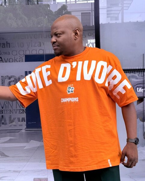 T-shirt Côte d'Ivoire