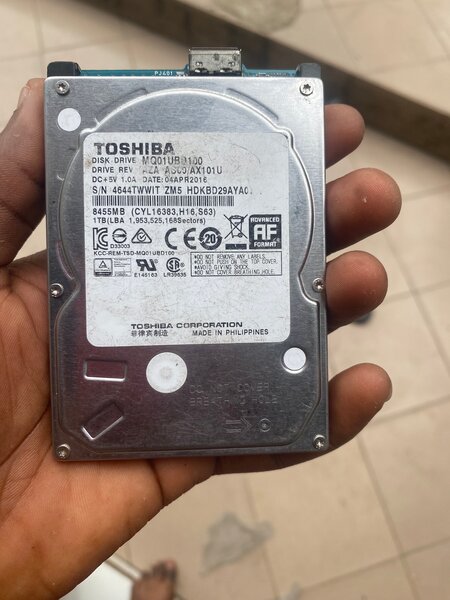 Disque dur Toshiba 1TB 2.5"