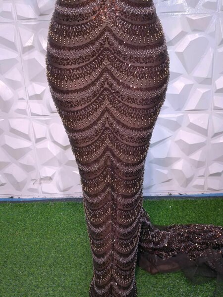 Robe sirène pailletée