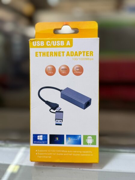 Adaptateur Ethernet USB C/A