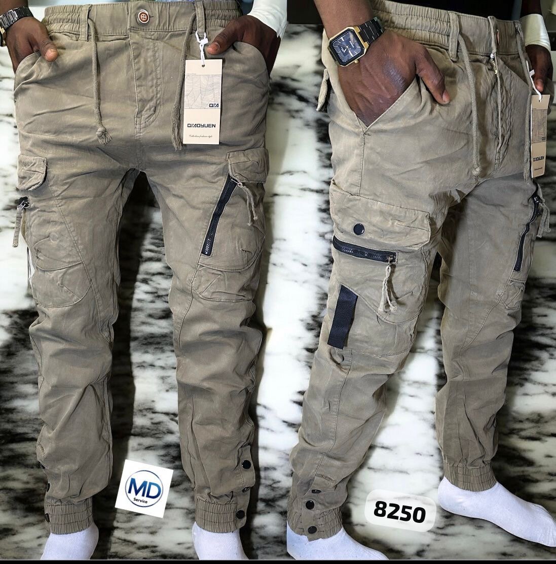 Pantalons cargo style urbain pour homme