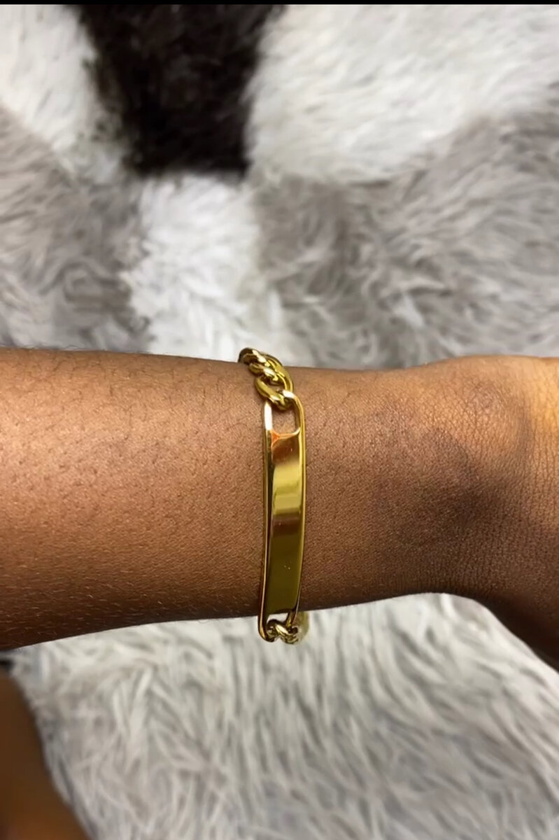 Bracelet en or élégant