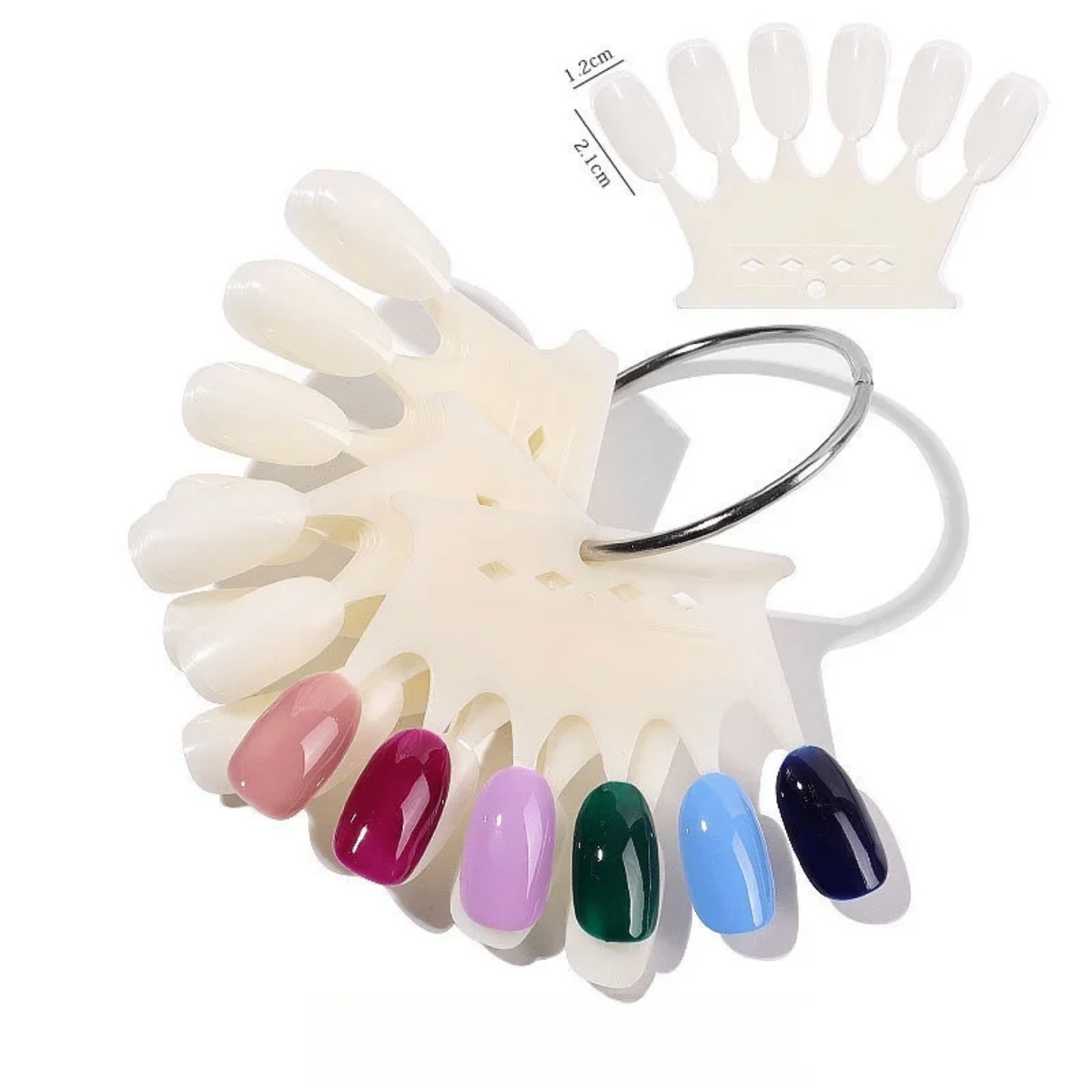 Éventail d'ongles pour manucure