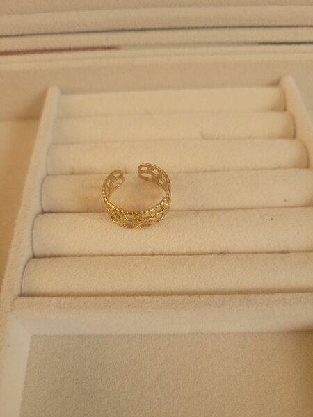 Bague en acier inoxydable