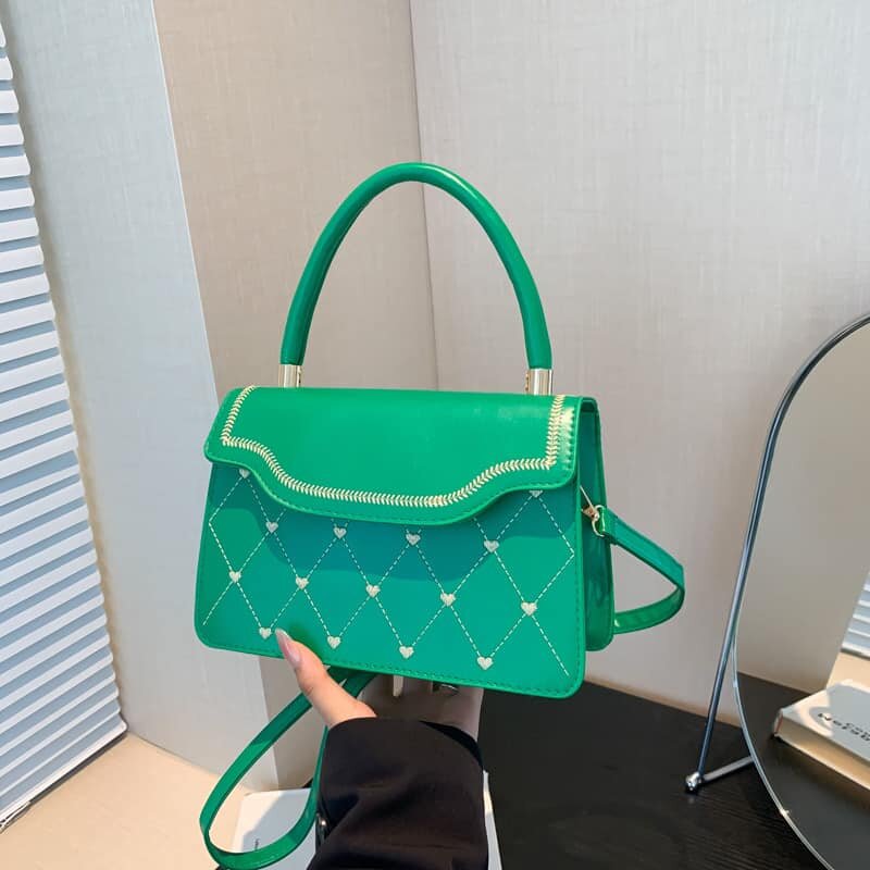 High quality and fashionable women's bag green