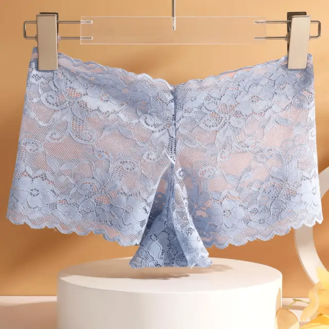 Lot de 6 caleçons dentelle